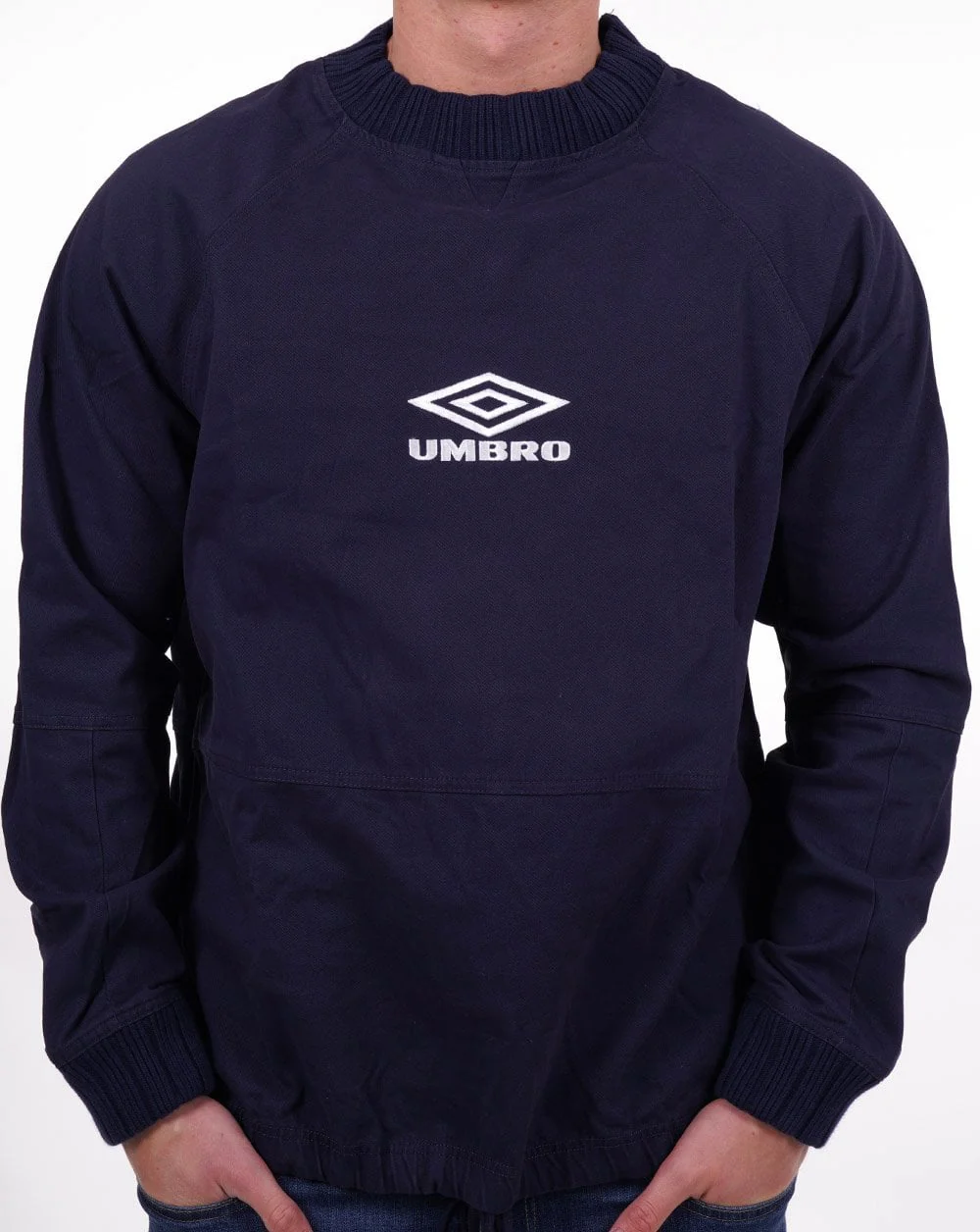 Umbro Classic 90s Drill Sweat Top Dark Navy