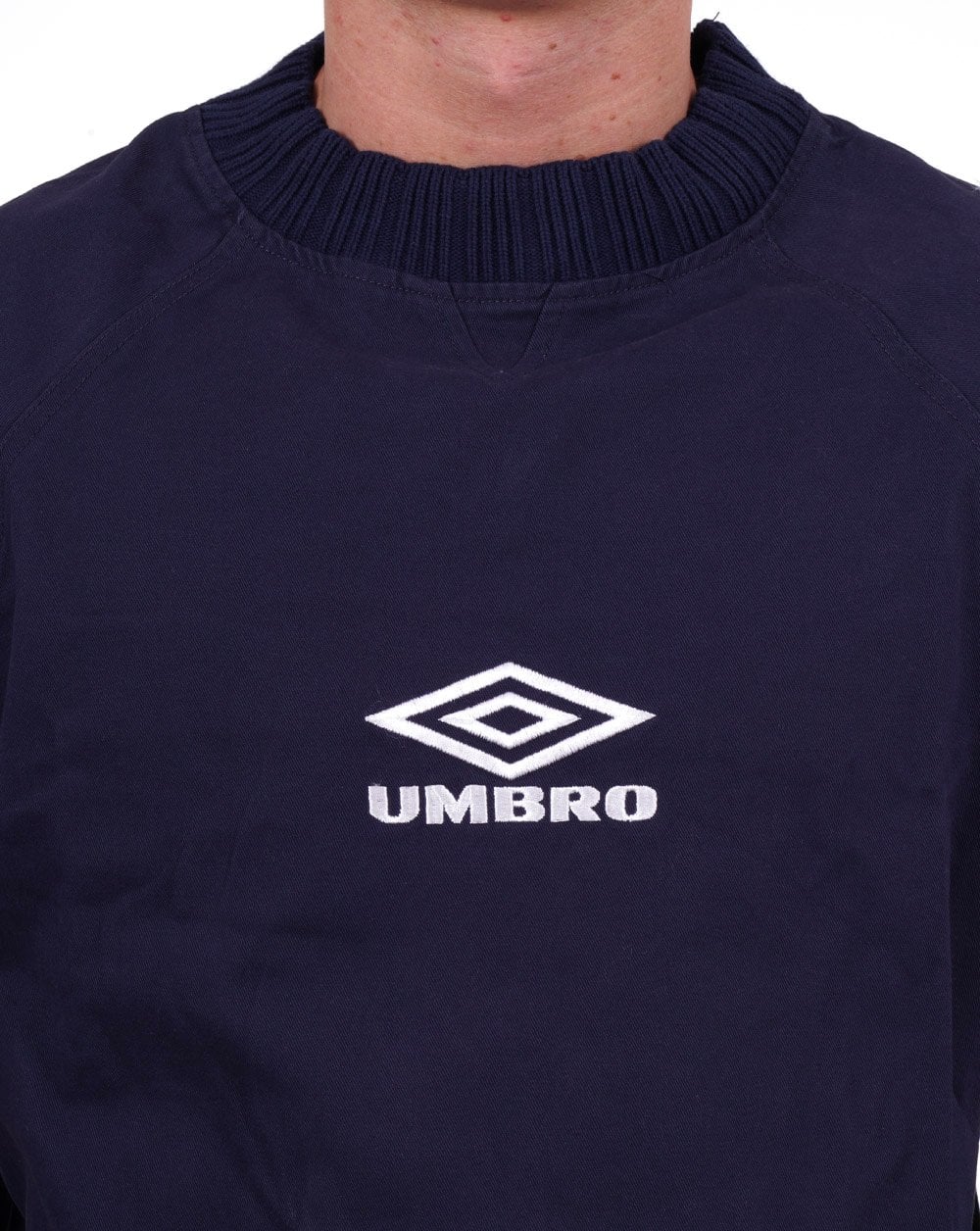 Umbro Classic 90s Drill Sweat Top Dark Navy - Image 2