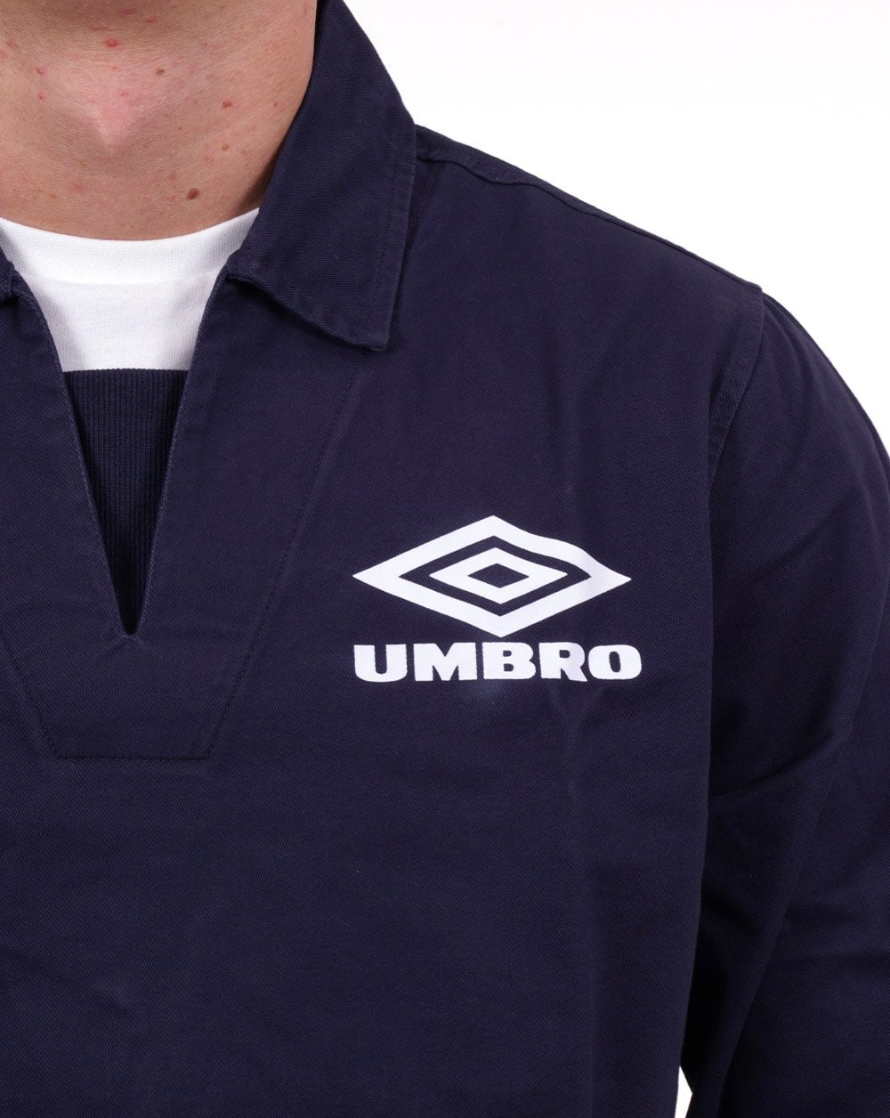 Umbro Classic 90s Drill Top Dark Navy - Image 3