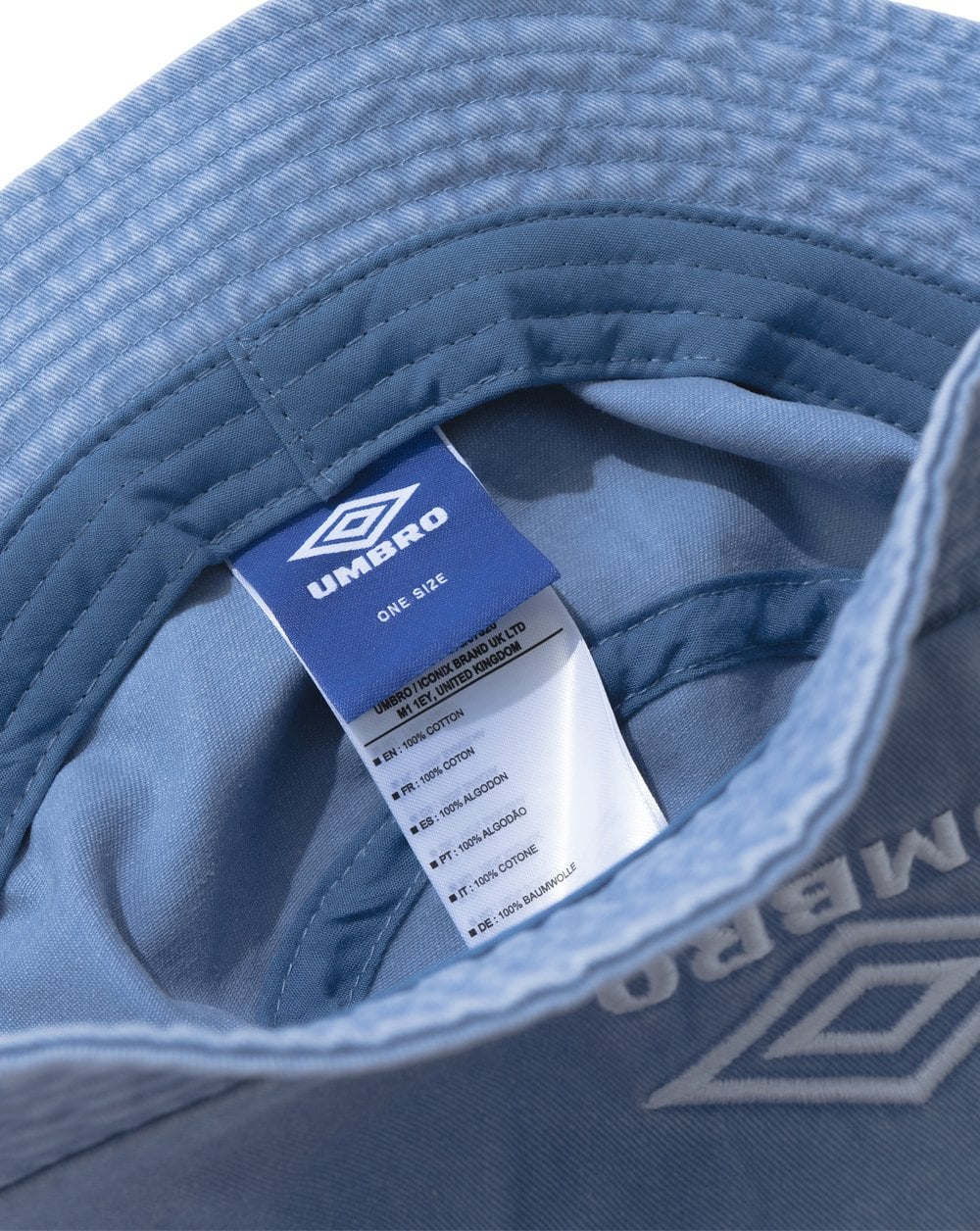 Umbro Iconic Bucket Hat Infinity Blue - Image 3