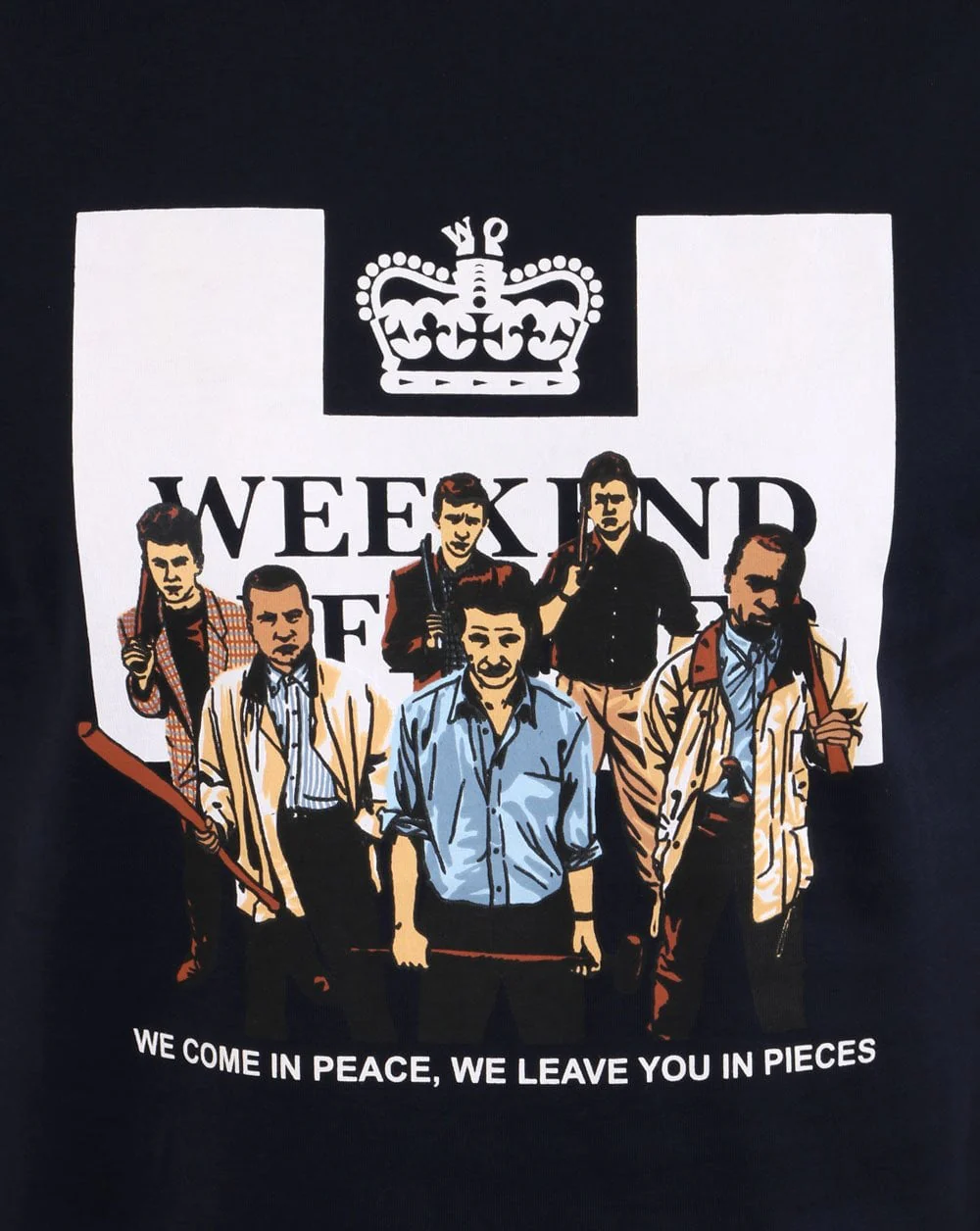 Weekend Offender 89 T-shirt Navy - Image 2