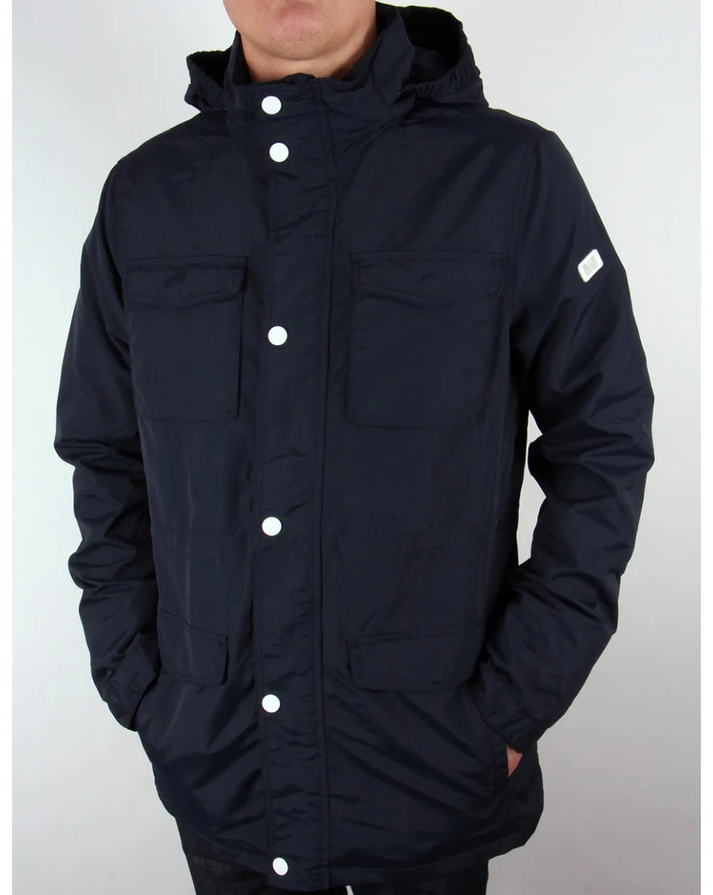Weekend Offender Akron Jacket Navy Blue - Image 2