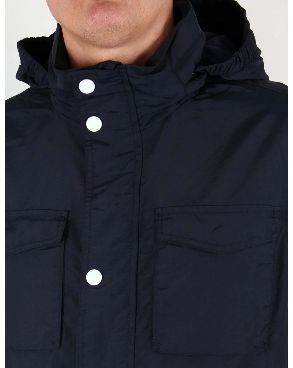 Weekend Offender Akron Jacket Navy Blue - Image 3