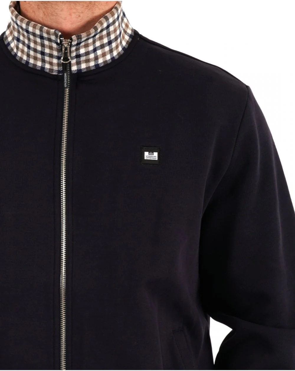 Weekend Offender Alameda Track Top Navy - Image 2