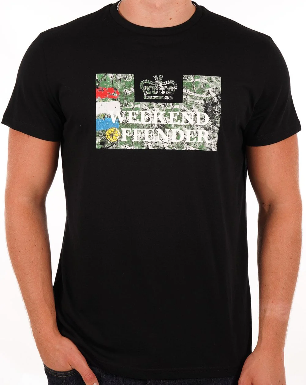 Weekend Offender Bad Man T-shirt Black