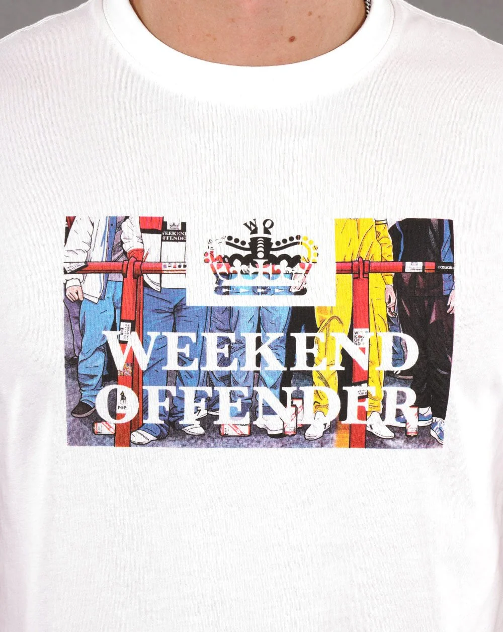Weekend Offender Bissel T-shirt White - Image 2