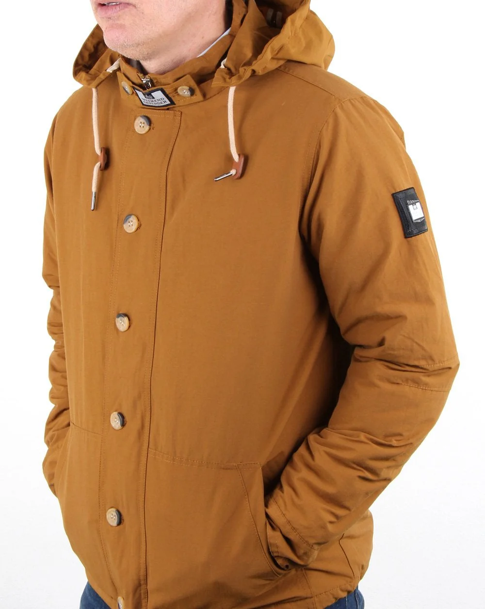 Weekend Offender Brook Jacket Mustard - Image 3