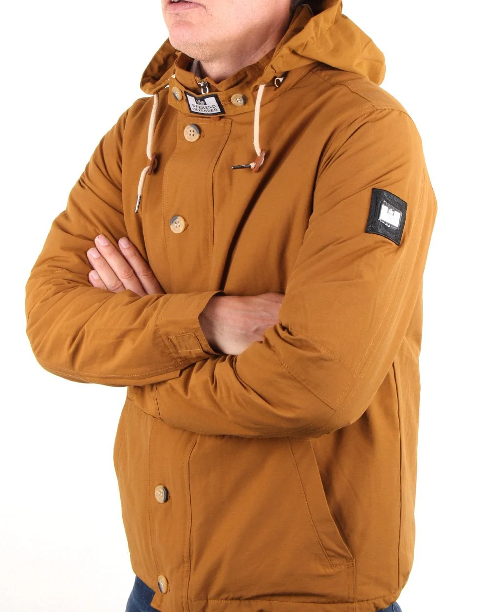 Weekend Offender Brook Jacket Mustard - Image 4