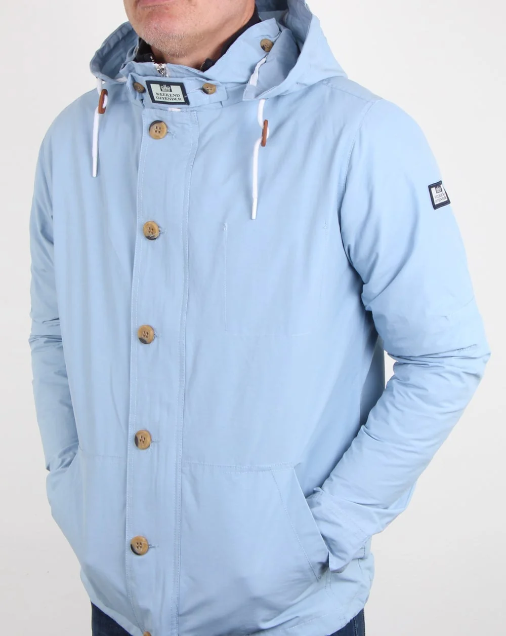 Weekend Offender Burgess Jacket Sky - Image 4
