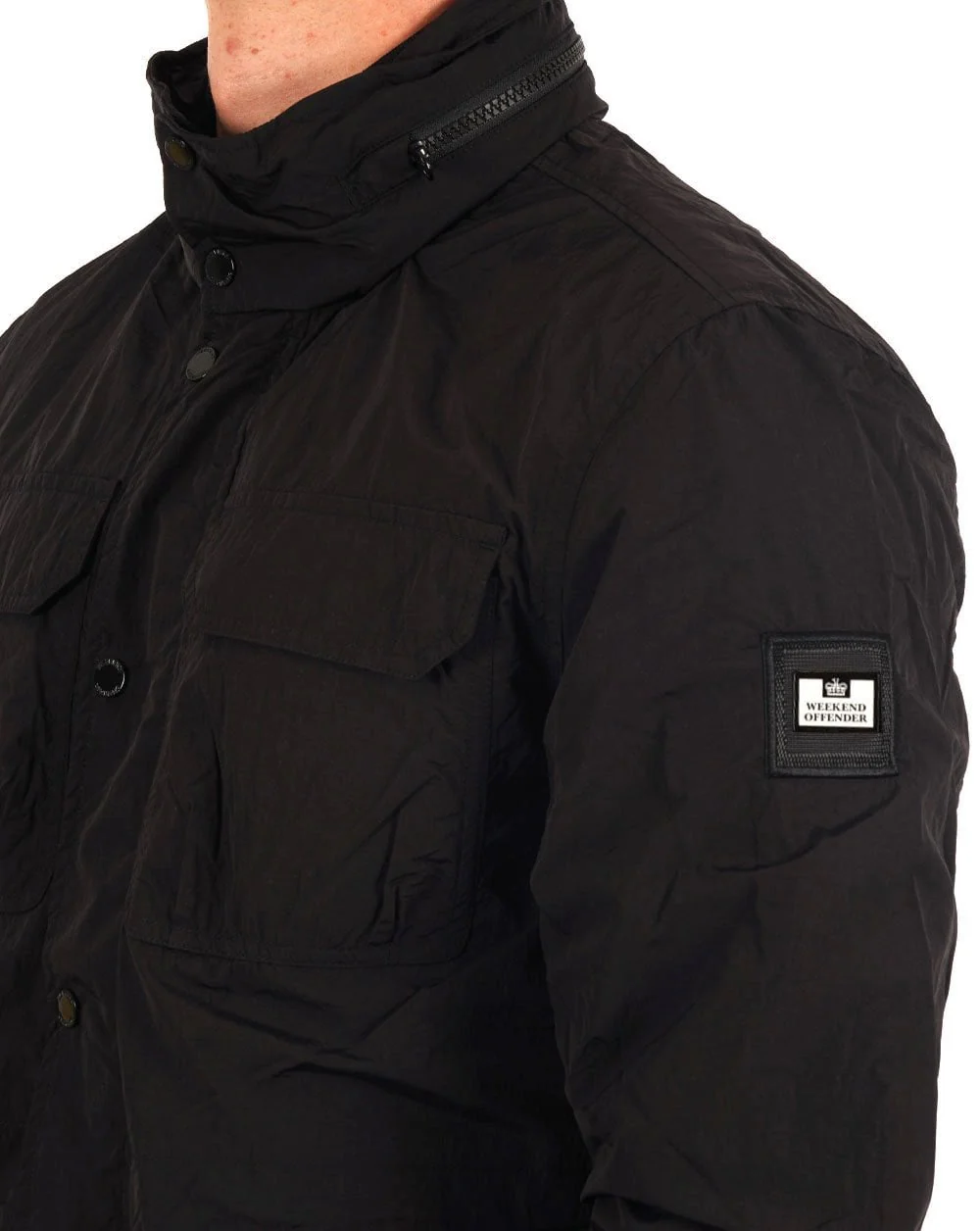 Weekend Offender Calloway Jacket Black - Image 4