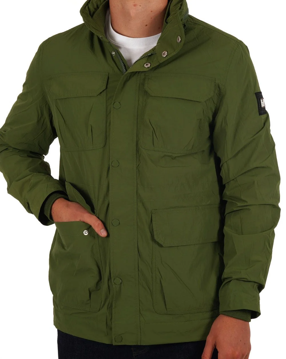 Weekend Offender Calloway Jacket Olive - Image 3