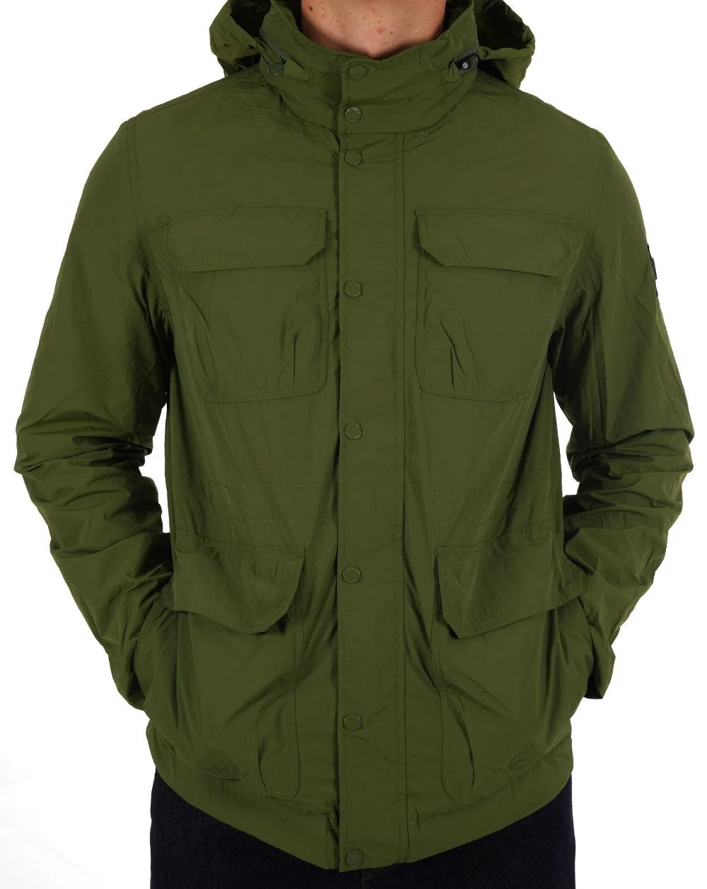Weekend Offender Calloway Jacket Olive - Image 4