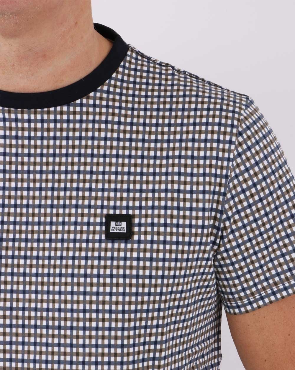 Weekend Offender Calvados Ave T-shirt House Check - Image 2