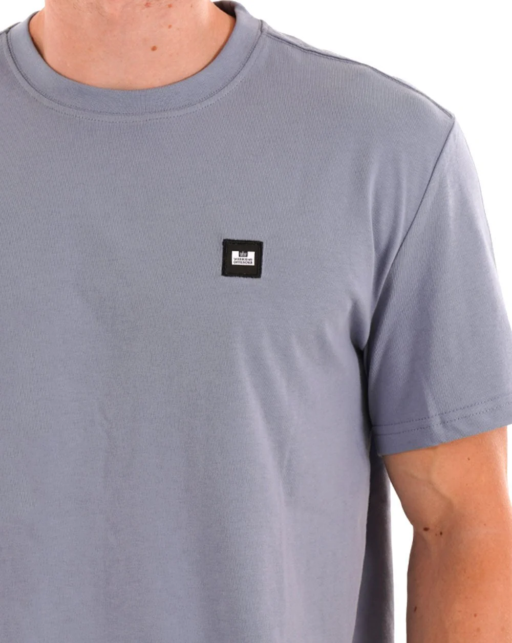 Weekend Offender Cannon Beach T Shirt Blue Shadow - Image 2