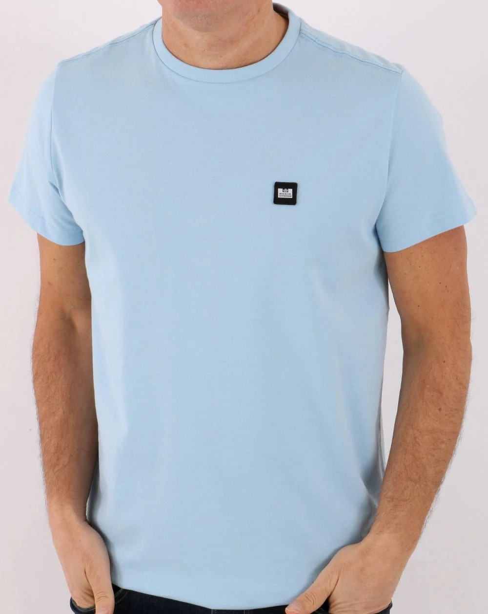 Weekend Offender Cannon Beach T-shirt Sky Blue - Image 3