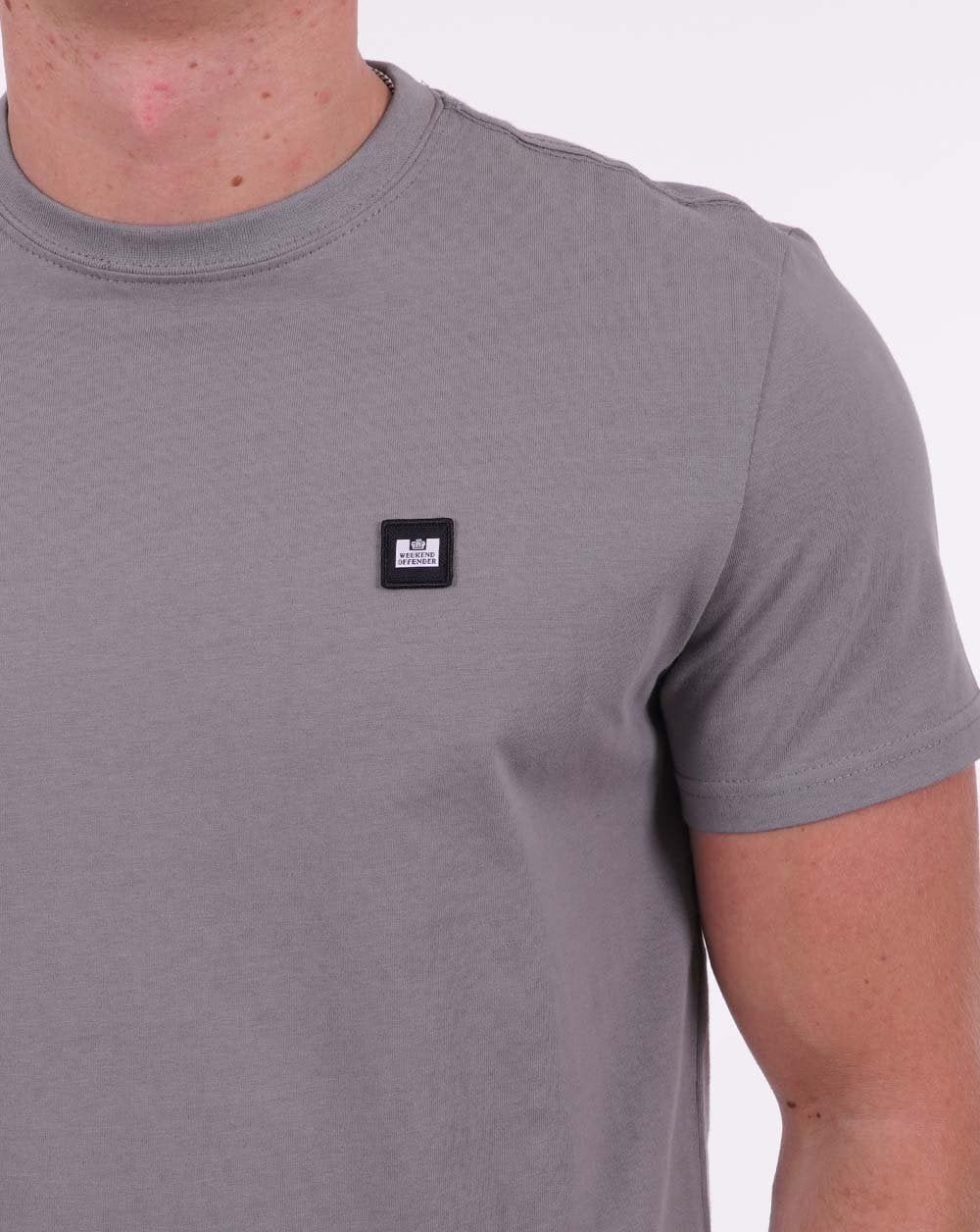 Weekend Offender Cannon Beach T-shirt Smoke Grey - Image 3