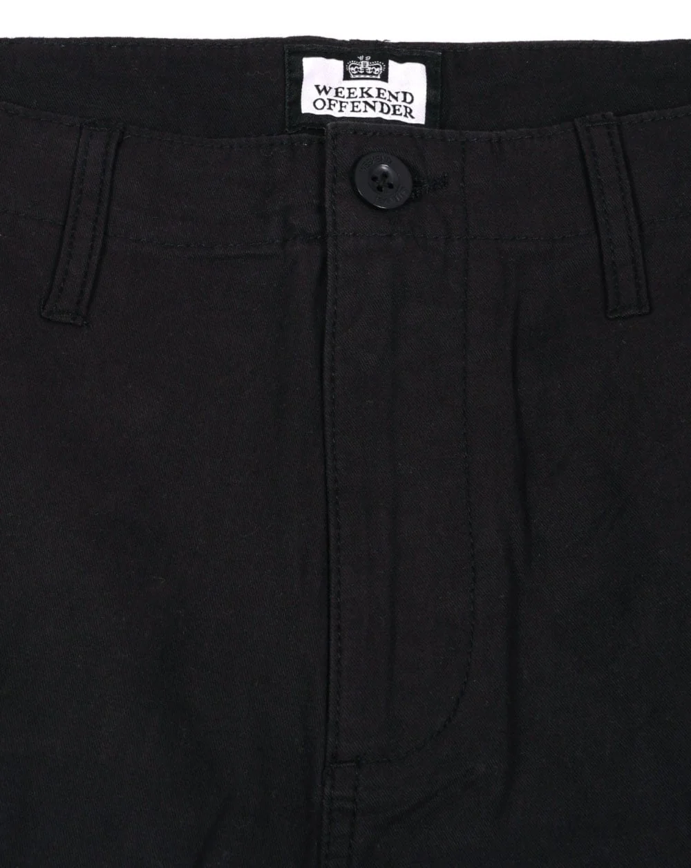 Weekend Offender Cargo Short Black - Image 3