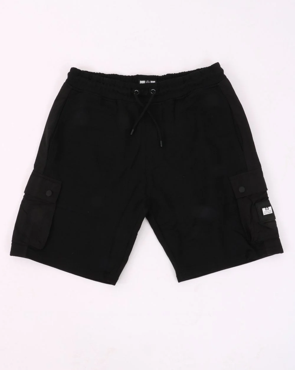 Weekend Offender Cargo Sweat Shorts Black