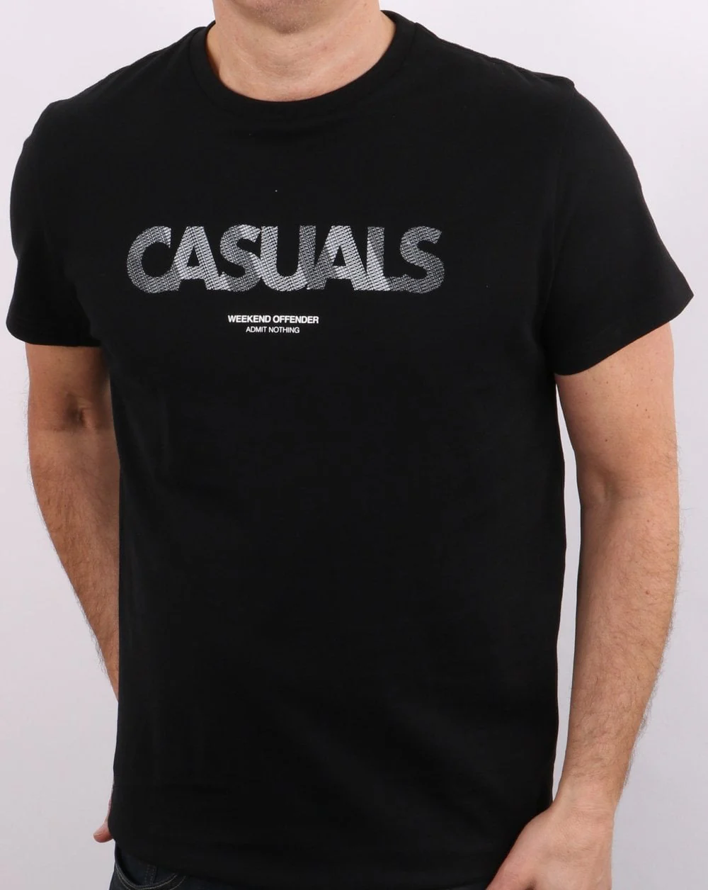 Weekend Offender Casuals T-shirt Black - Image 2