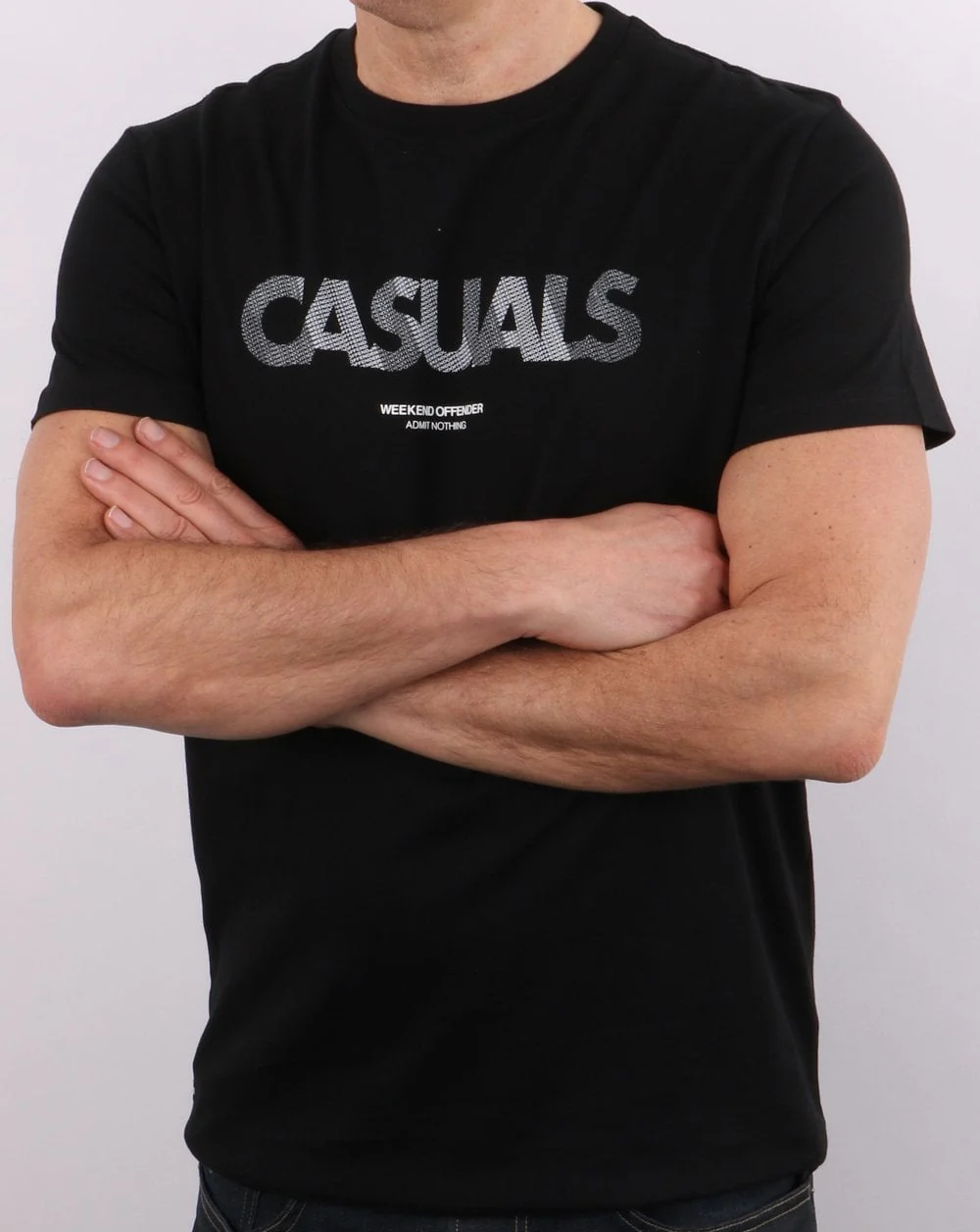 Weekend Offender Casuals T-shirt Black - Image 3