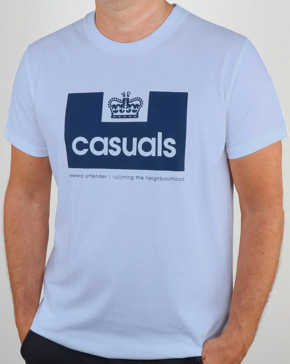 Weekend Offender Casuals T Shirt Sky
