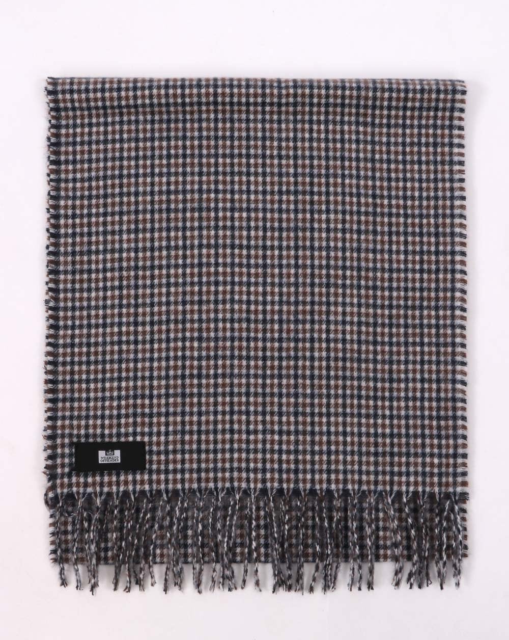 Weekend Offender Checked Scarf Small Check - Image 3