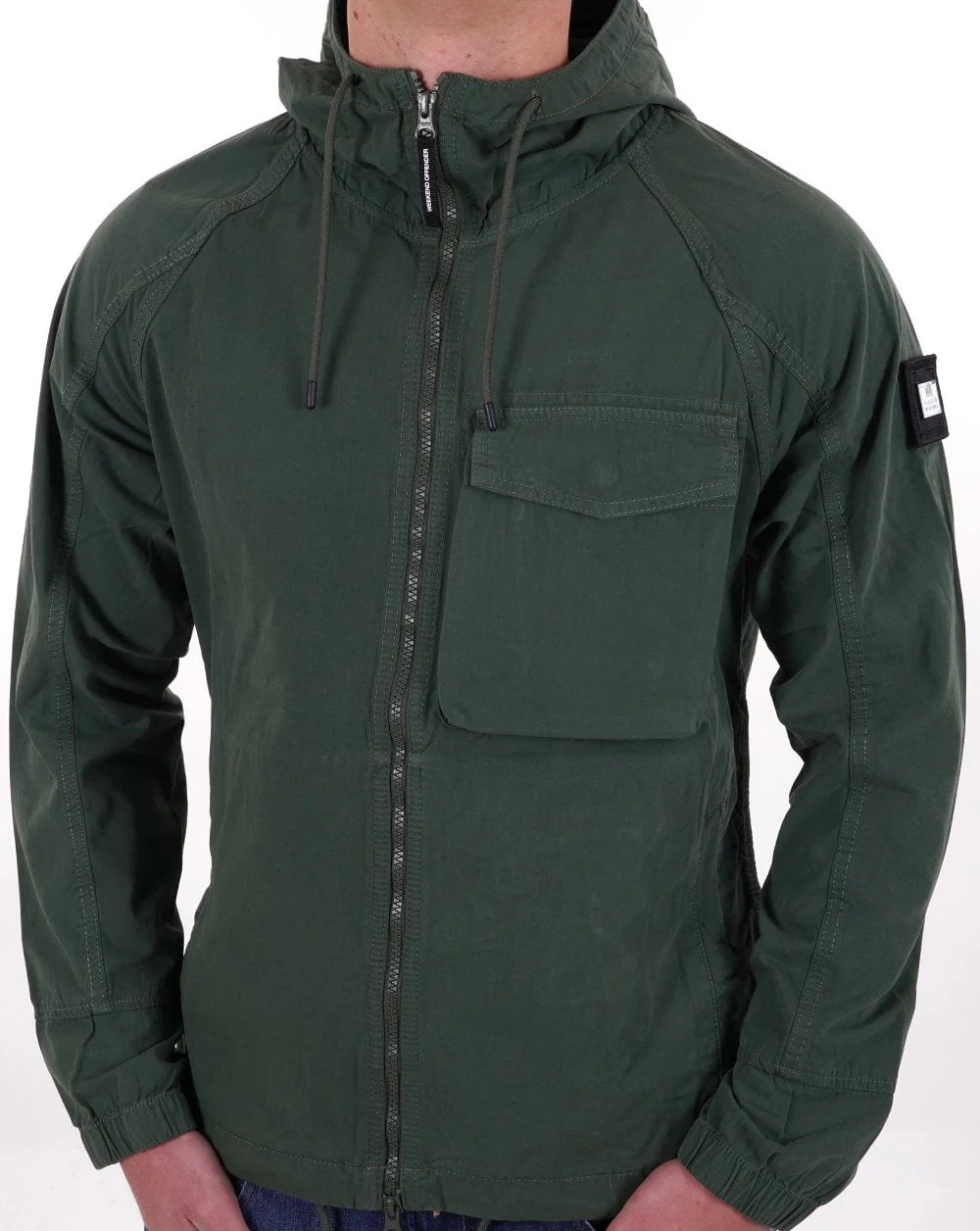 Weekend Offender Chisora Jacket Dark Green