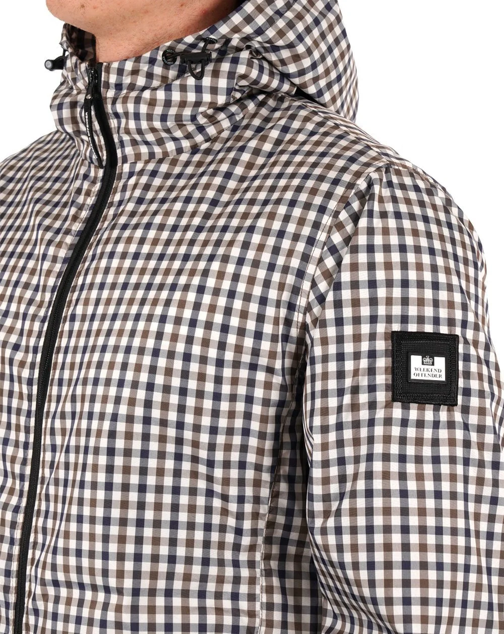 Weekend Offender Cogan Jacket Mid House Check - Image 2