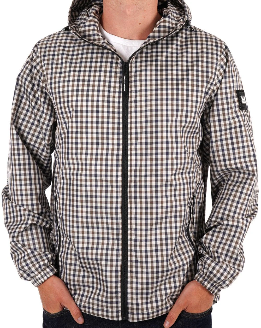 Weekend Offender Cogan Jacket Mid House Check - Image 3