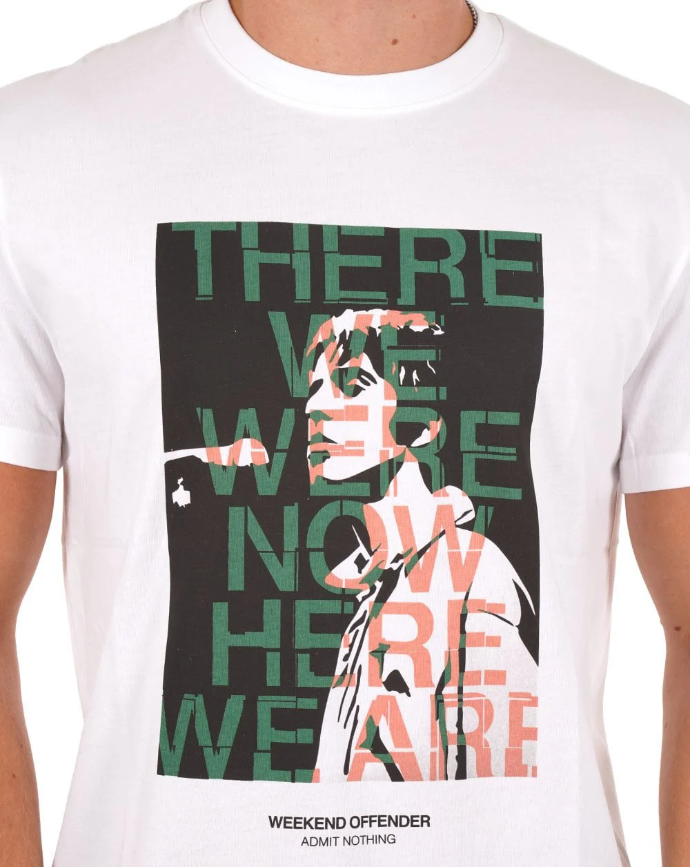 Weekend Offender Columbia T-shirt White - Image 2