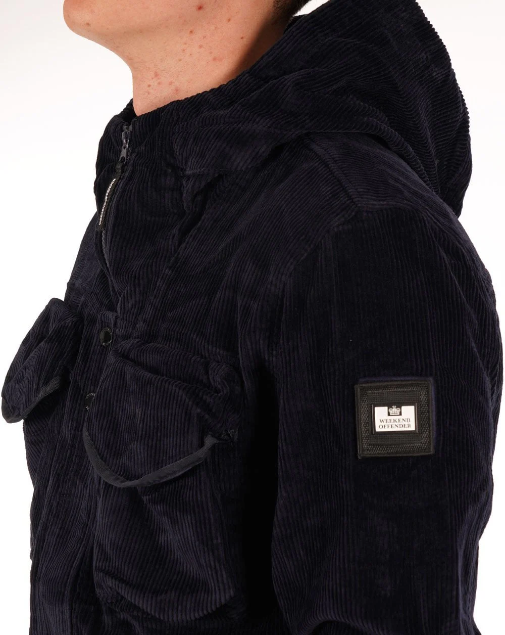 Weekend Offender Cotoca Cord Jacket Navy
