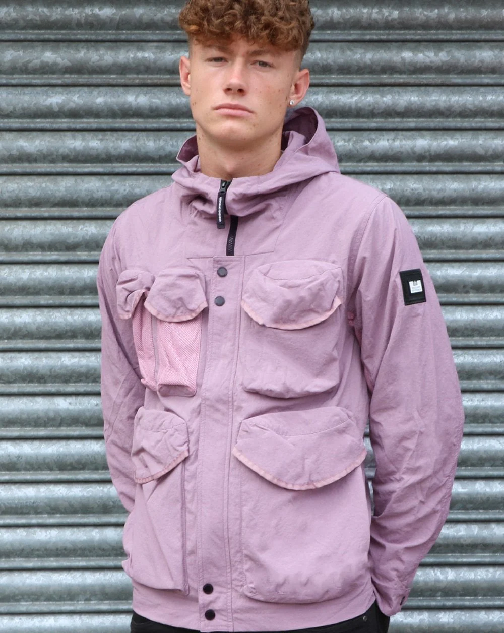 Weekend Offender Cotoca Jacket Lilac Glow - Image 2
