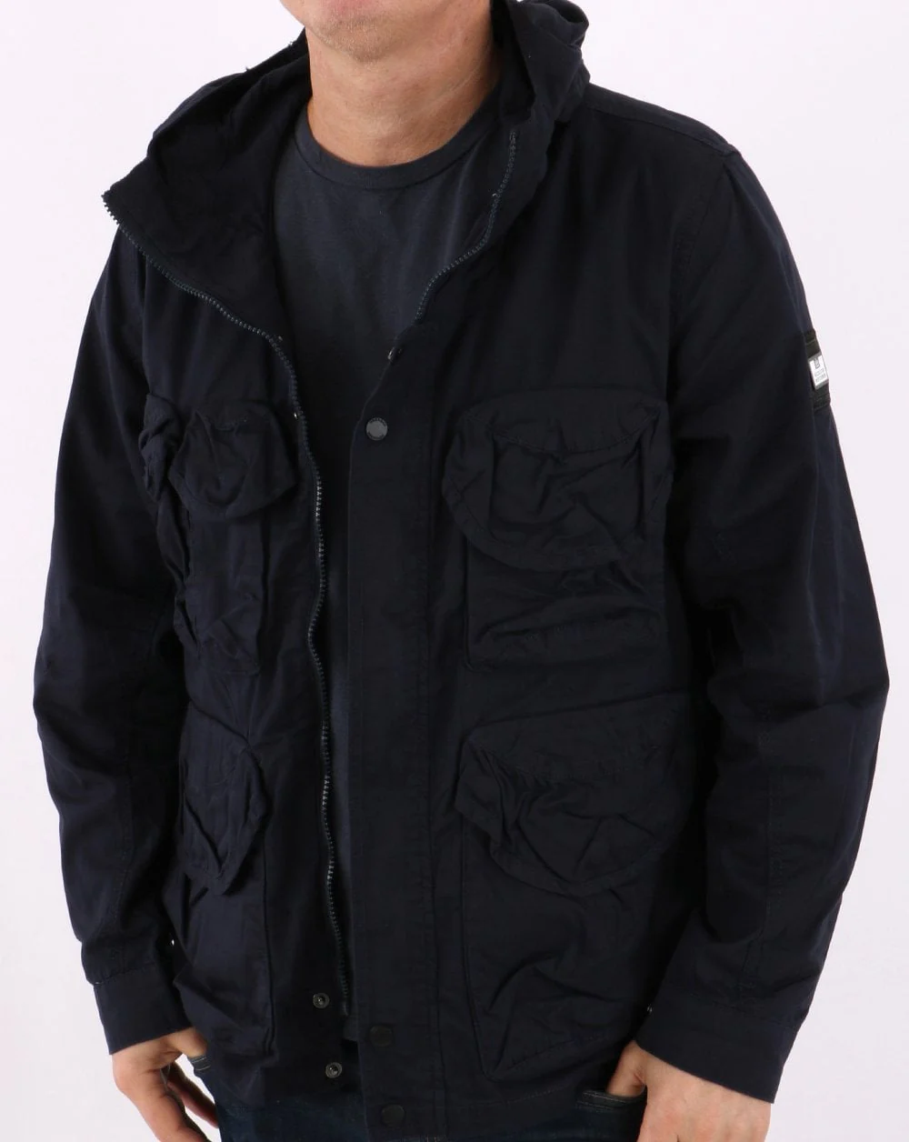 Weekend Offender Cotoca Jacket Navy - Image 5