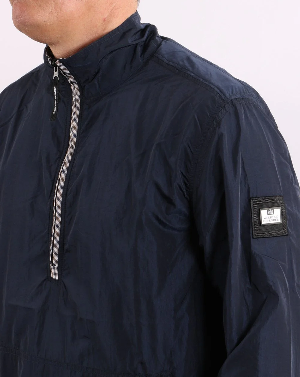 Weekend Offender Covington Half Zip Navy - Image 3