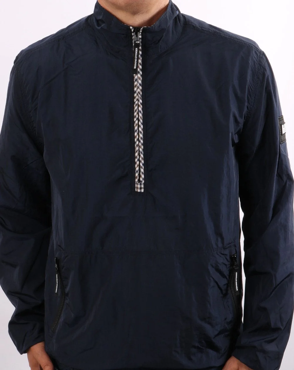Weekend Offender Covington Half Zip Navy - Image 4