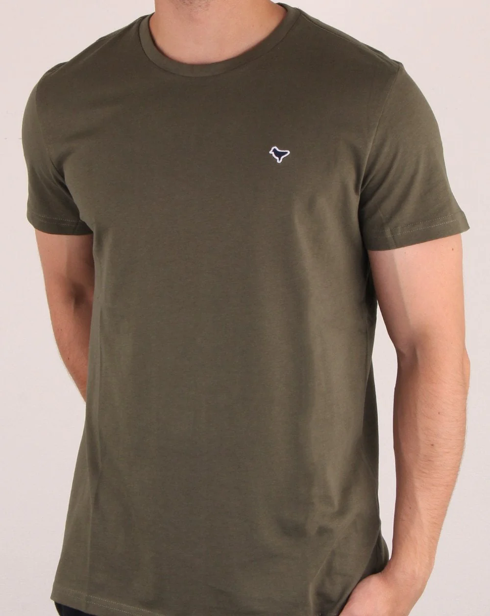 Weekend Offender Dove T-shirt Olive - Image 2
