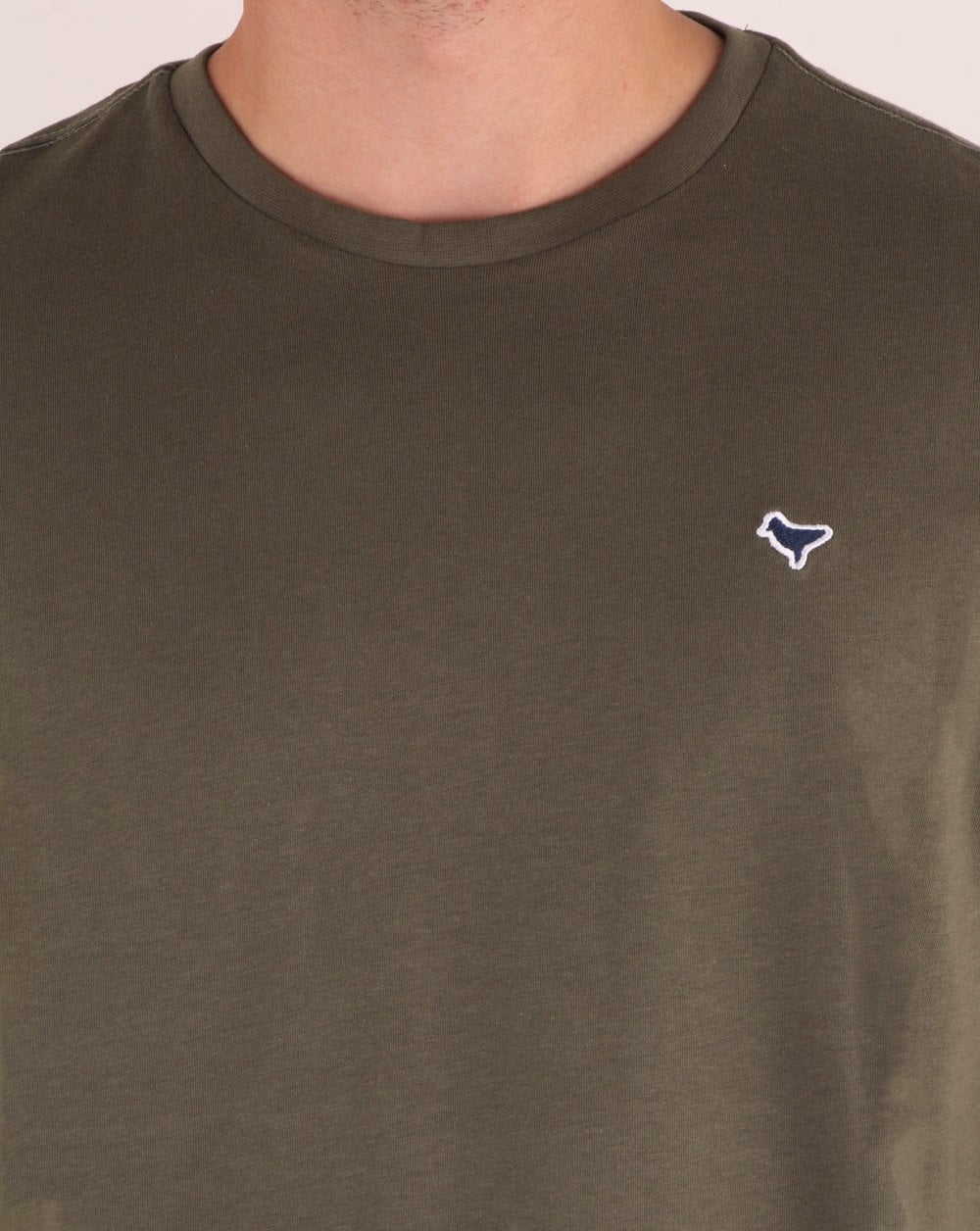 Weekend Offender Dove T-shirt Olive - Image 4