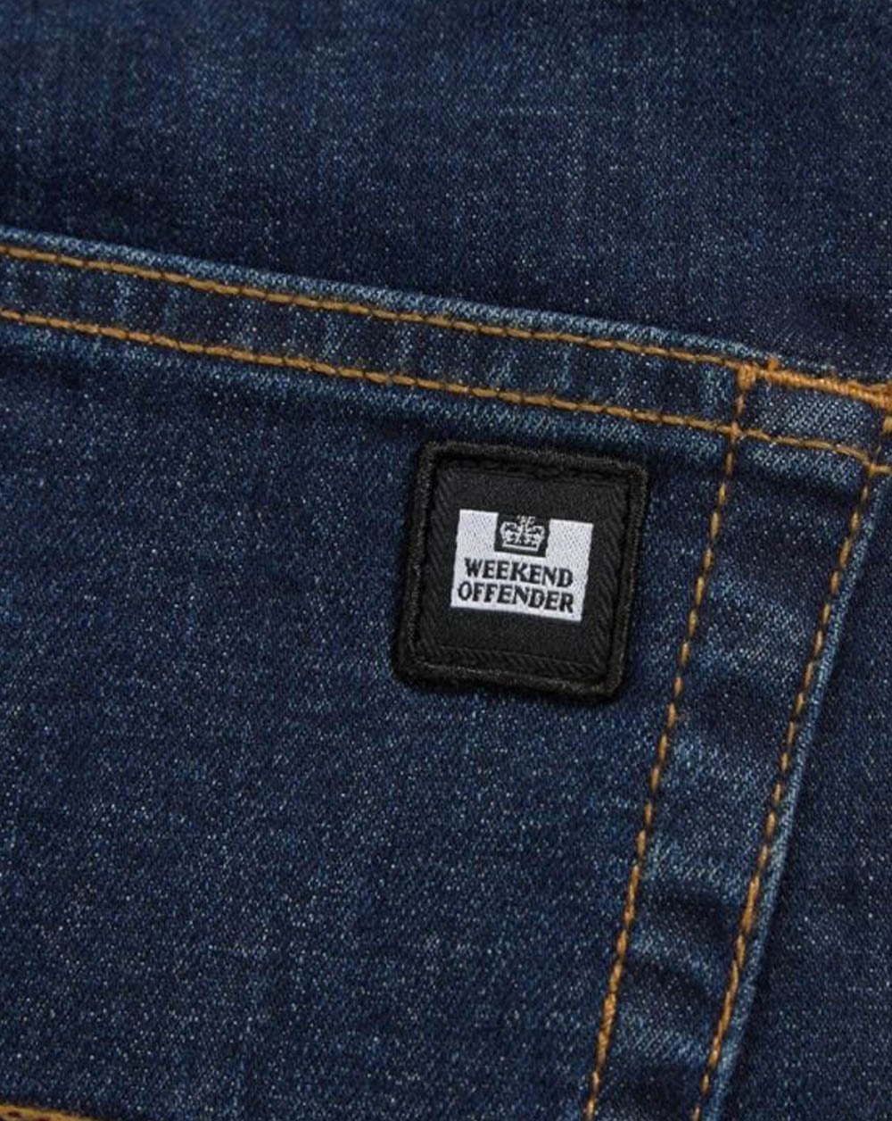 Weekend Offender Easy Fit Jeans Dark Vintage - Image 5