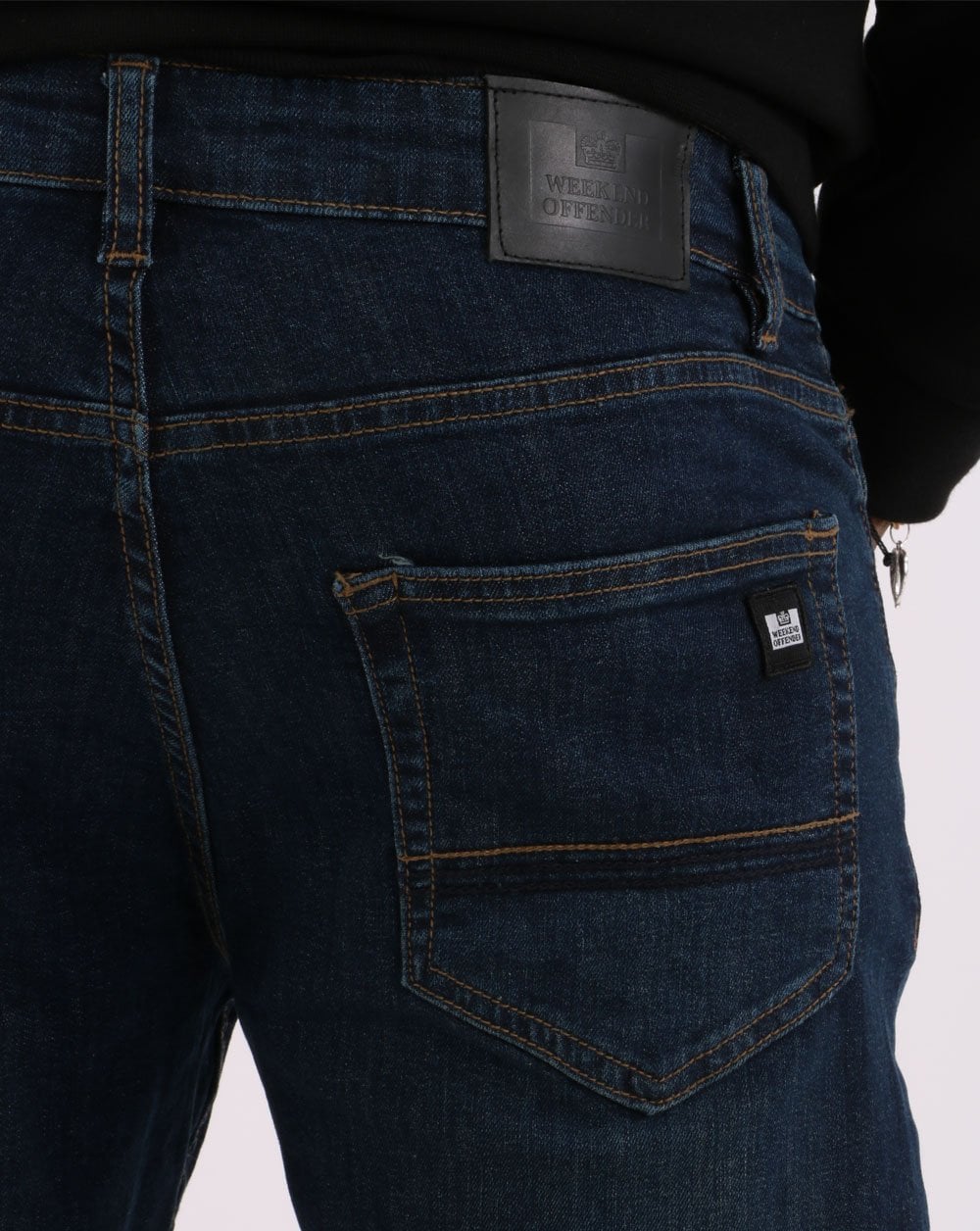 Weekend Offender Easy Fit Jeans Dark Vintage - Image 6