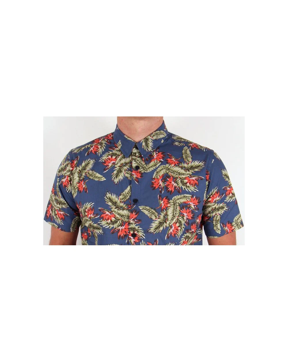 Weekend Offender Edgewater Shirt Navy - Image 3