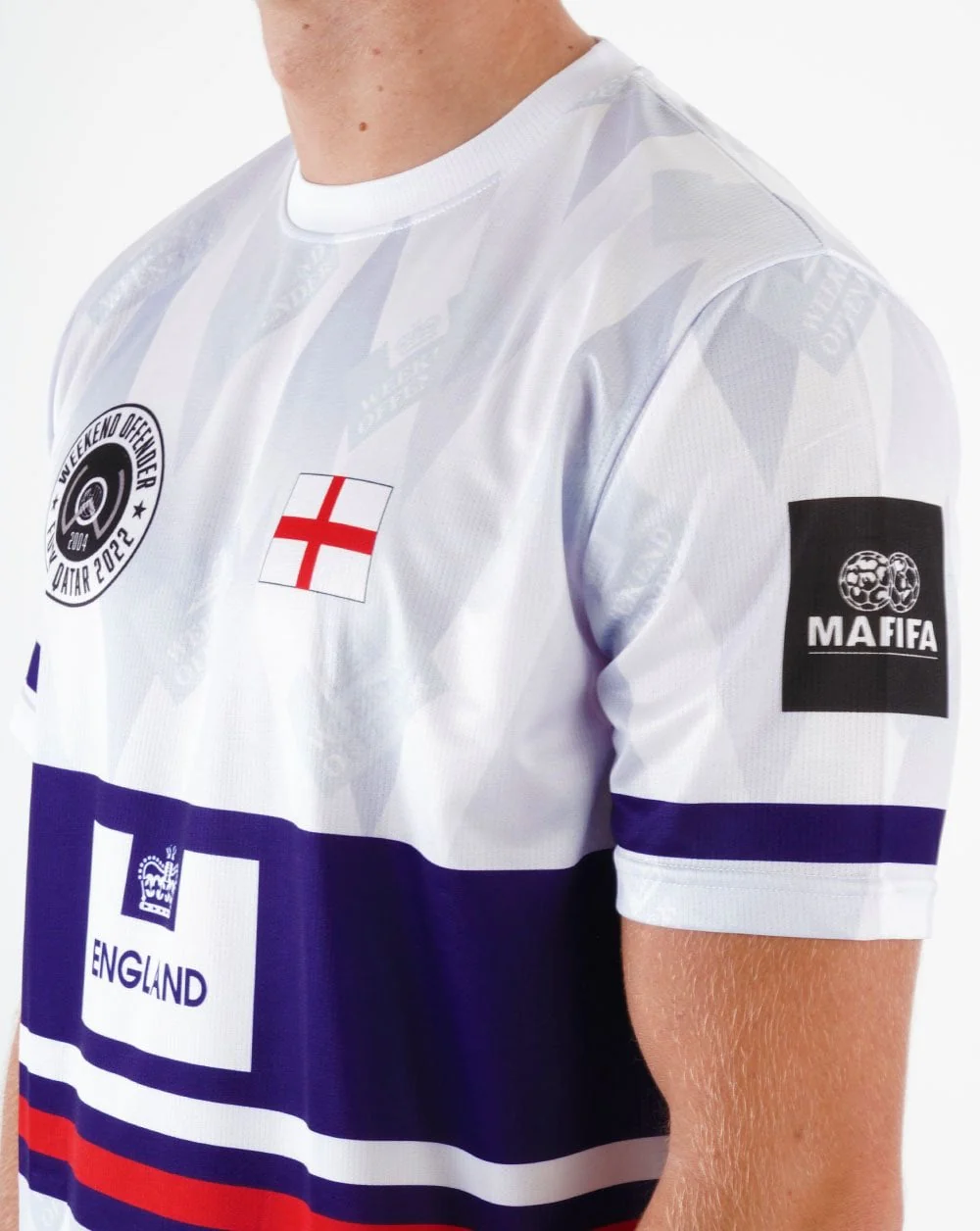 Weekend Offender England Football Shirt White - Image 2
