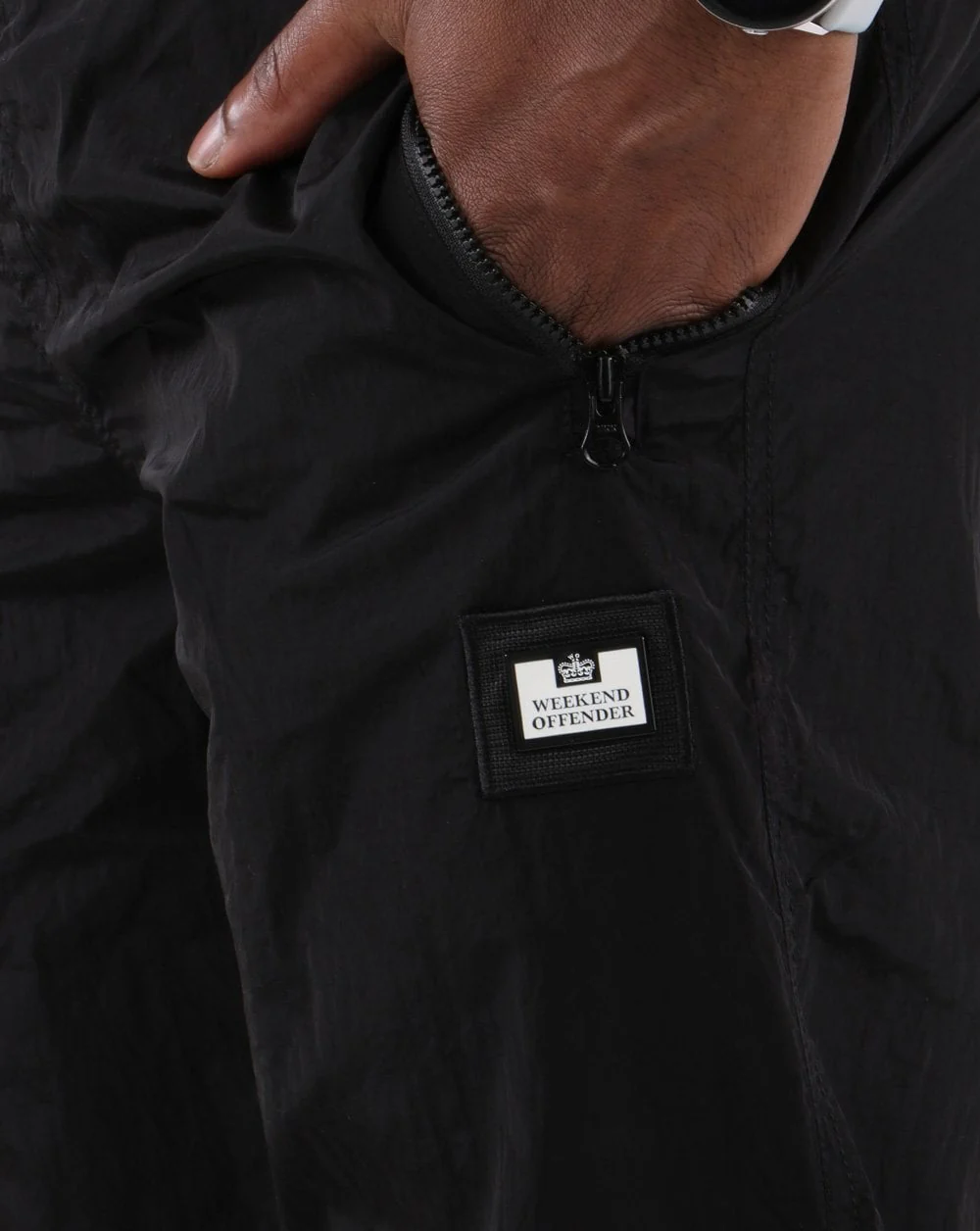 Weekend Offender Espinosa Track Pants Black - Image 2