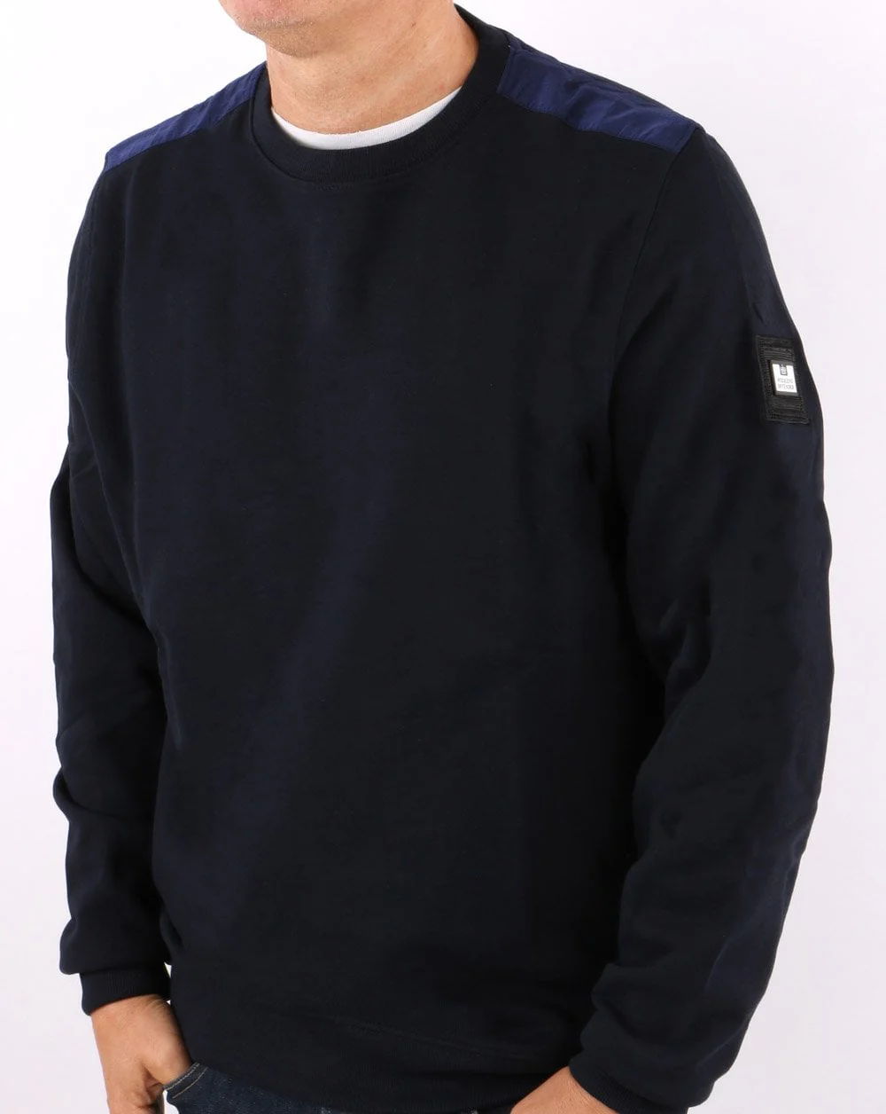 Weekend Offender F Bomb Sweatshirt Navy - Image 4