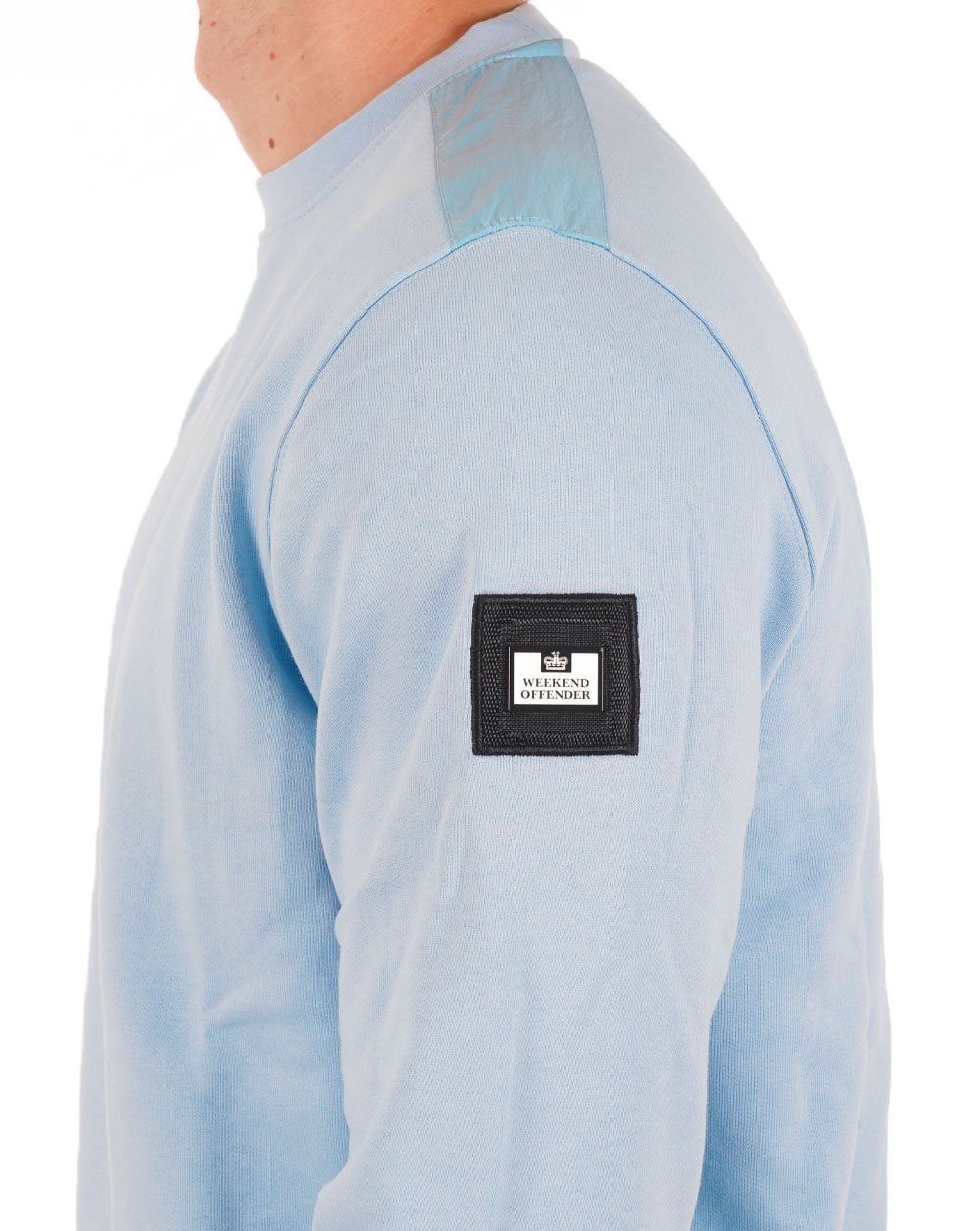 Weekend Offender F Bomb Sweatshirt Sky Blue - Image 2