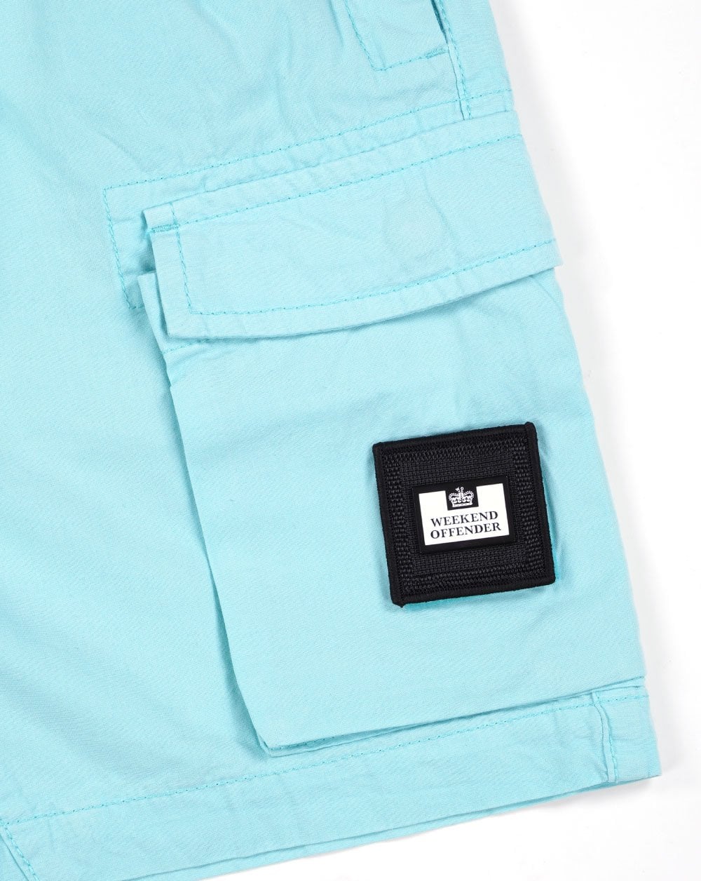 Weekend Offender Faraci Shorts Aqua - Image 2