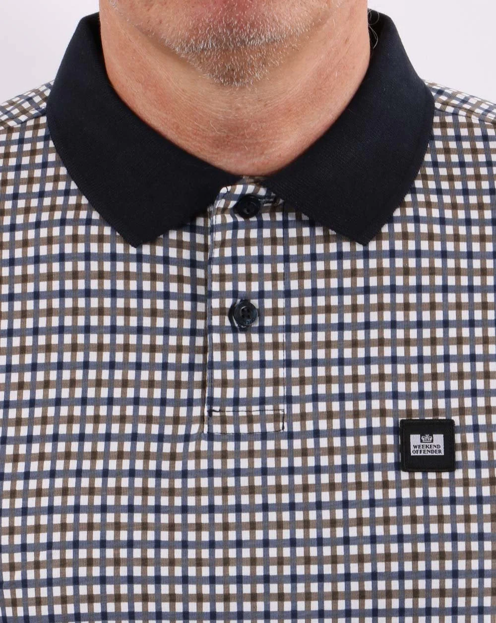 Weekend Offender Felder Polo Check - Image 3