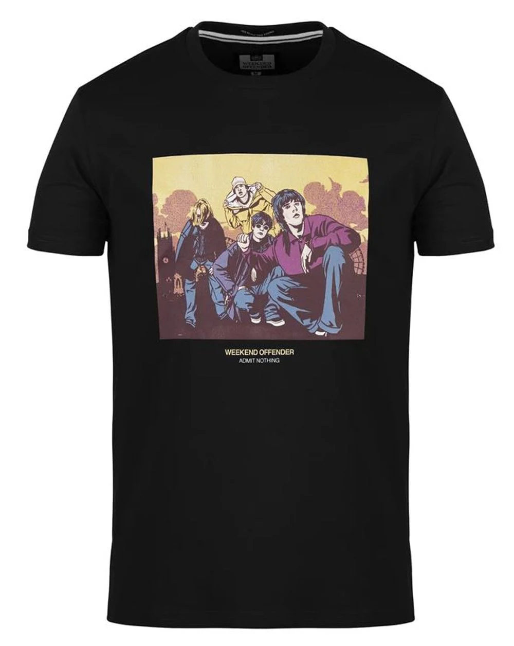 Weekend Offender Fools Gold T-shirt Black