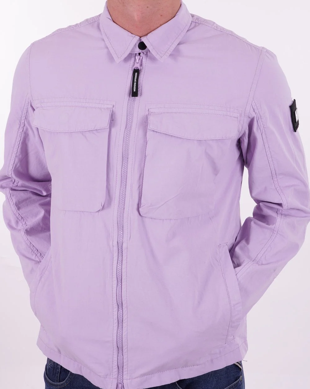 Weekend Offender Formella Overshirt Wisteria - Image 5