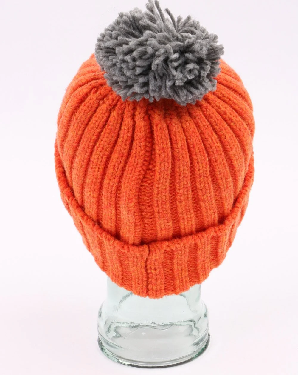 Weekend Offender Gerardi Bobble Hat Orange - Image 3