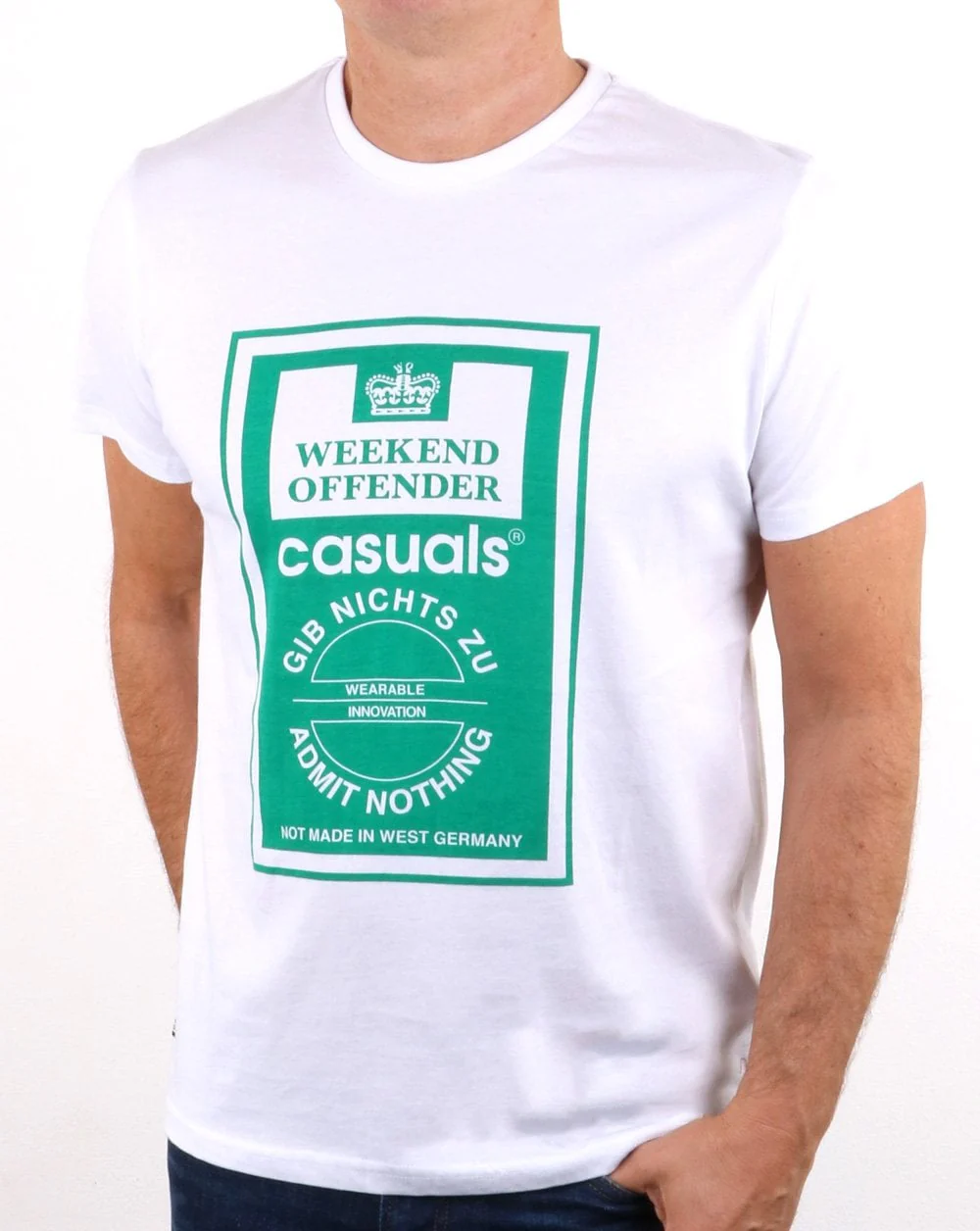 Weekend Offender Gib Nicht Zu T-shirt White